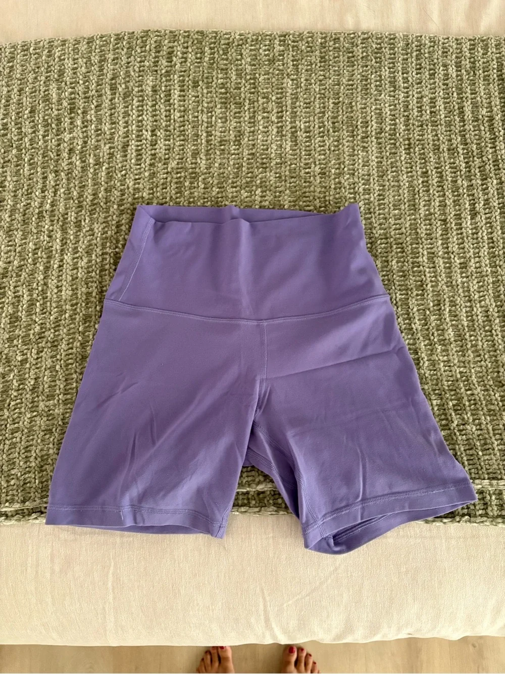 lululemon athletica High-Rise Lavender Bike Shorts